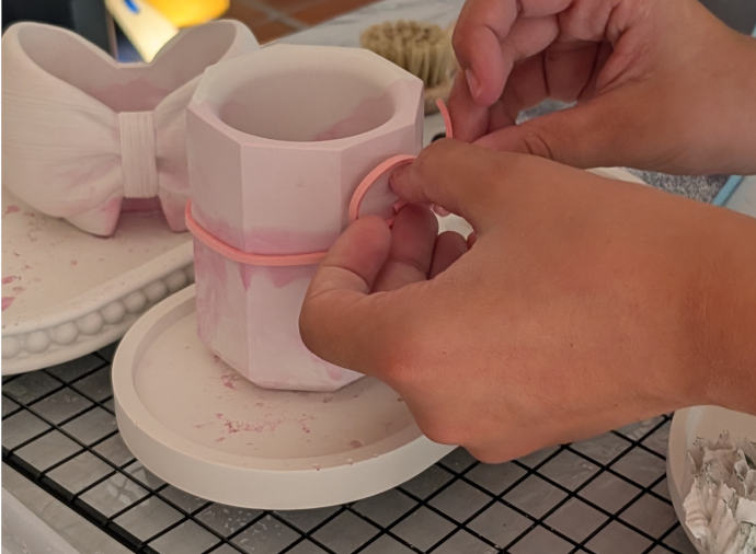 DIY-WORKSHOP Kindergeburtstag mit Gips in meiner Werkstatt in Lüneburg DIY-WORKSHOP Kindergeburtstag Lüneburg